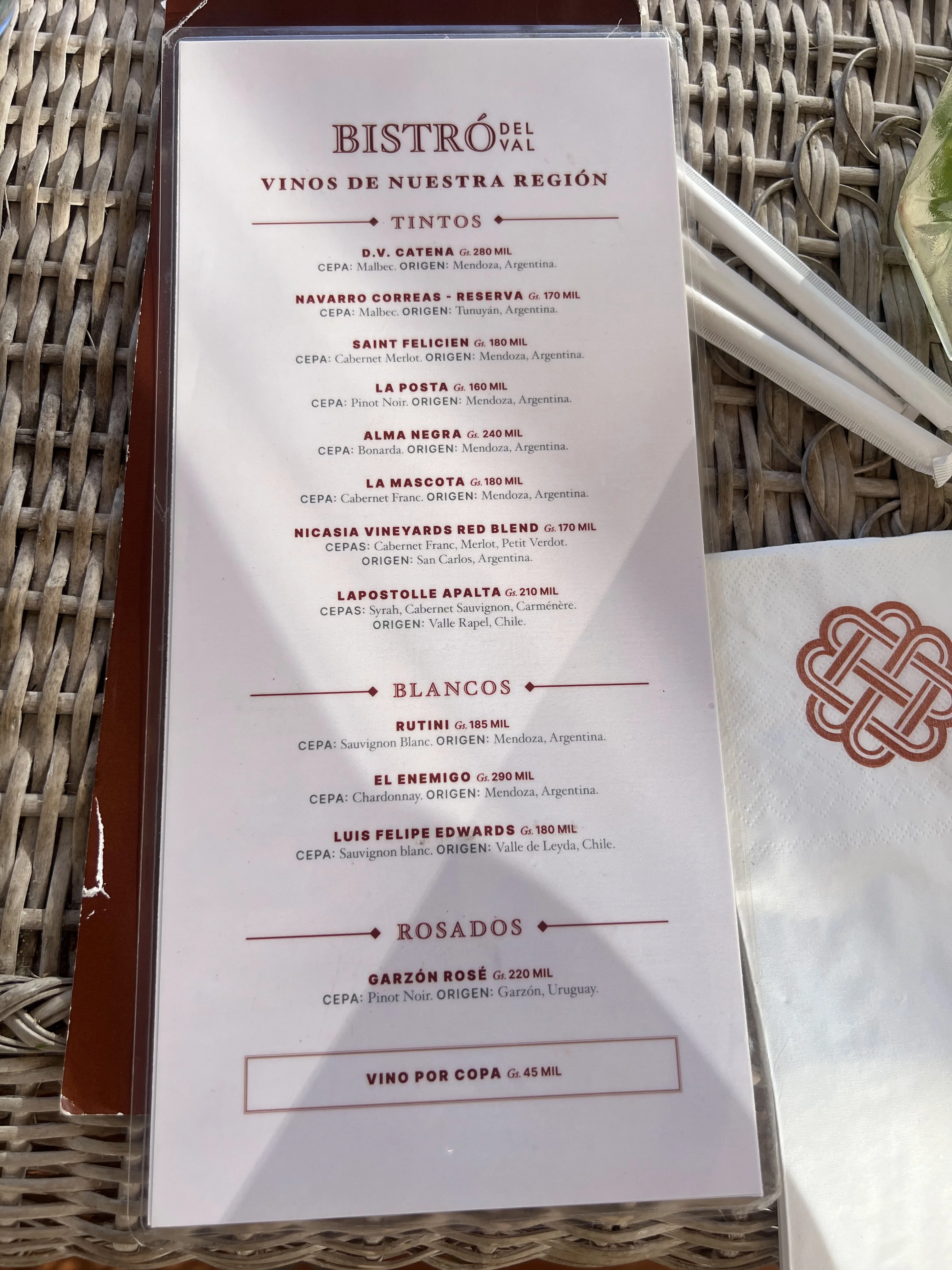 Menú de Restaurante Bistrot Del Val — página 4