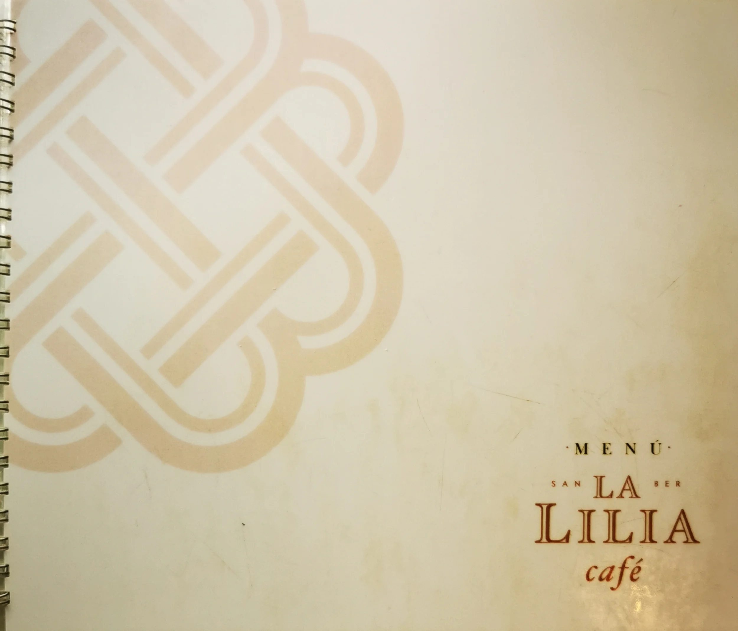 Menú de La Lilia Café — página 2